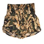Free People ‎ Green Leaf Print The Way Home Short Size Small Photo 0