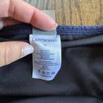 Lands' End  Womens Navy Blue Eyelet Swim Skirt Attached Brief Suit Bottom Size 10 Photo 4