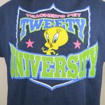 Vintage 90s Teachers Pet Tweety University Sweatshirt Size L Photo 1