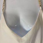 Flamingo White Camisole gold chain top XL NWT Photo 1