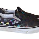 Vans  Iridescent Checkered Checkerboard Low Top Skater Sneaker Classic Slip On Photo 1