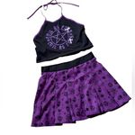 Evil as Fk Pentagram Skirt Set Purple Size L Photo 0