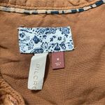 Pilcro  Size Medium  Top Blouse Button Down Boho Fringe Anthropologie Photo 9