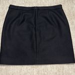J.Crew Wool mini skirt suit skirt womens sz 10 black and cream Photo 3