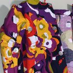 Ruby Rd. 10 womens collarless linen button jacket Purple Photo 3