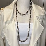 Single Layer Pink Pearl & Natural Stone Necklace Photo 3