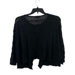 Roz & Ali Women's Black Short Cardigan Photo 1