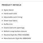 Free People  Goldie Lace Bodysuit Ivory Photo 3