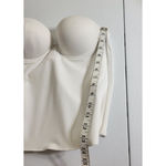 David's Bridal  White Intimates Robe Photo 4
