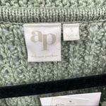 Adyson Parker Alyson Parker NEW Green Knit Sweater V Neck Textured Soft Cozy Stretch Size S Photo 3