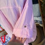 ZARA  Light Pink Linen Button-Down Shirt Photo 2