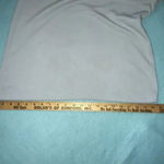 DENIM & Co. short sleeve stretchy crewneck top size L Blue Size L Photo 5