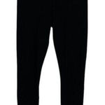 Lysse  Small Black High Rise Control Top Stretch Ponte Leggings Made In USA Photo 0