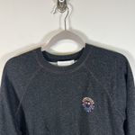 Something Navy Something Black Sparkly Something To Smile In Sweatshirt‎ Womens Size Medium Photo 1