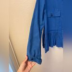 The Great  NWT The Flutter Army Jacket In French Blue Size M Photo 5