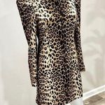 Tuckernuck x India Hicks Leopard Domino Dress XXS NWT Stretch Bodycon Black Photo 0
