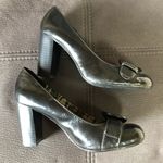 American Eagle  AE Black Heels Size 6.5 Photo 4