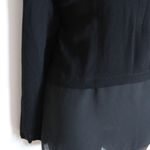 Anama USA *Anama Black Shirt with Sheer (included in sale) Photo 2