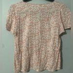 Urban Romantics  Floral Short Sleeve Top Photo 2