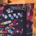 Vera Bradley  Cosmetic Bag in Black and Red with Floral Design Photo 1