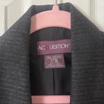 Dark gray, pinstripe, blazer, white and pink pinstripes size 10 acquisition Gray Photo 1