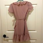 Wild Blue  - Sadie Robertson Collection - Dusty Pink Ruffle Criss Cross Dress Photo 1