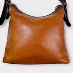 Dooney & Bourke  Florentine Leather Vachetta Hobo Shoulder Bag Two Tone Cognac Photo 6