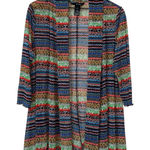 Boho Knit Pull‎ Overr Cardigan Stretchy Flowy Size L Photo 0