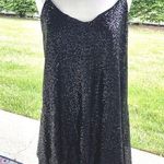 Maloom Black Sequin Cocktail Dress Size 4 Photo 0
