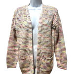 Design History Multicolor Chunky Knit Open Front Cardigan Size XL(runs small) Photo 0
