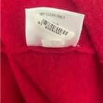 Eileen Fisher Women Cardigan Wrap M Red Long Line Merino Wool Classic Office Photo 12