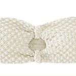 SheIn Strapless Cut Out Bandeau Bikini Top-Textured Beige Size Small Photo 0