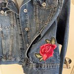 a.n.a  Embroidered Wome’s Jean Jacket Photo 2