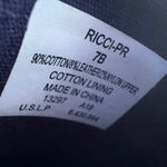 Lauren Ralph Lauren Denim Sneakers Ricci Sz 7B Nautical Preppy Slip On Old Money Blue Photo 6