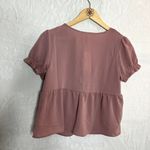 Pink Rose Babydoll Top Photo 4