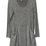 Altar'd State  Long Sleeve Grey Dress with‎ Pockets Size Medium Photo 0