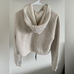 Urban Outfitters  FILA Adam Ecru Sherpa Hoodie Pullover (Large) Photo 8