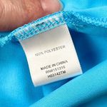 NWT Sport Haley Zip Up Polo Small Blue Photo 9