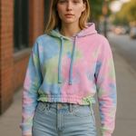 BLANK NYC NWT TIE DYE HOODIE TEASE ME HOODIE Photo 0