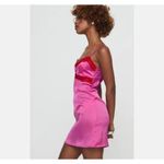 Princess Polly Idyllic Pink Red Lace Slip Mini Dress Size US 12 NEW NWT Photo 2