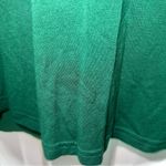 ZARA  Lined Blouse V Neck Flowy Chiffon Kelly Green Size Med Great Used Condition Photo 3