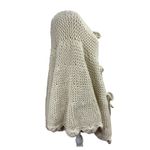 Threshold Studio McGee Womens Shawl Poncho Sweater Cream Chunky Knit Boho OSFM Size undefined Photo 2