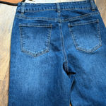 Camila Coelho  Frayed Hem Studded Dark Wash Denim Jeans size 6 30 inseam Photo 4