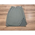 Rodier Wool Blend Knit Pencil Skirt Blue Green Size 42 Lined Made in Tunisia Photo 9