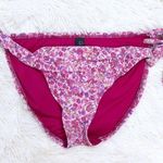 AQUA Nordstrom Swim Layered Bikini Bottom Floral Print Size Medium Photo 1