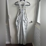 Faherty  Railroad Stripe Straight‎ Leg Overalls XS Cottagecore Prairie Boho Photo 4