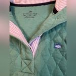 Southern Tide  pullover quilted blue with pockets/elbows patches size XS Photo 1