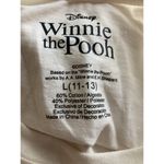 Disney  Winnie the Pooh Yellow Sweet Honey Jar cropped T-Shirt Womens L 11-13 Photo 5