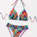 Boutique , Multi-Colored, Abstract, Bikini Set Photo 1