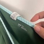 Aerie Wide Strap Plunge Bikini Top and Bikini Bottoms in Sycamore size small Photo 9